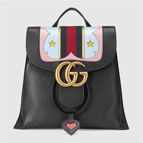 orecchini gucci marmont|Gucci Marmont leather backpack.